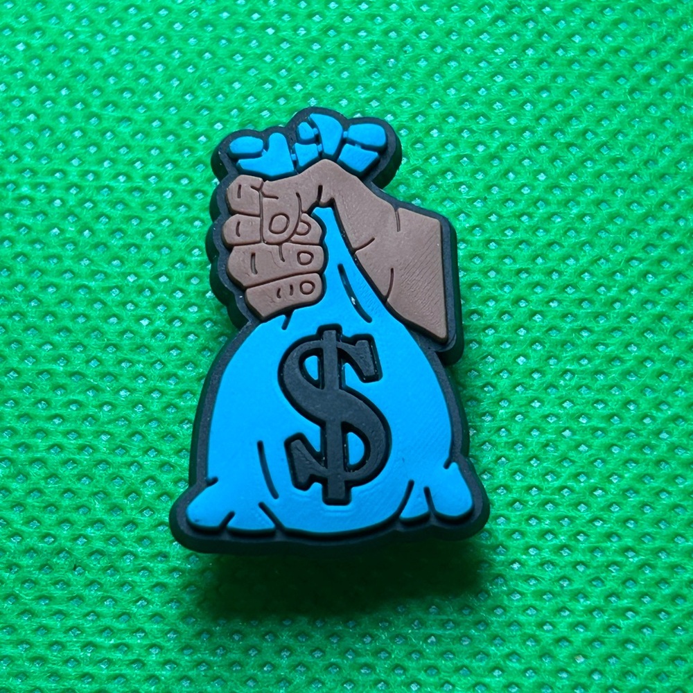 🌼 (5/$10 or 10/$15) NEW “Money Moves” Croc Charm Collection Gift, Bundle to save